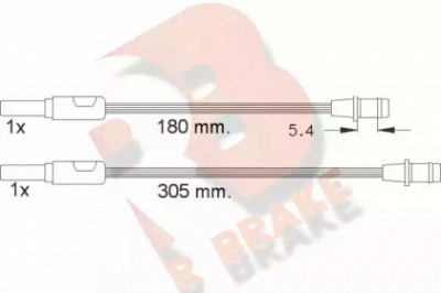 R BRAKE 610262rb -  